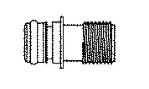 FLOJET 1/2MPT PORT 2PK 20381